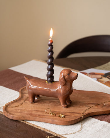 Candle Holder Sausage Doggy - Things I Like Things I Love