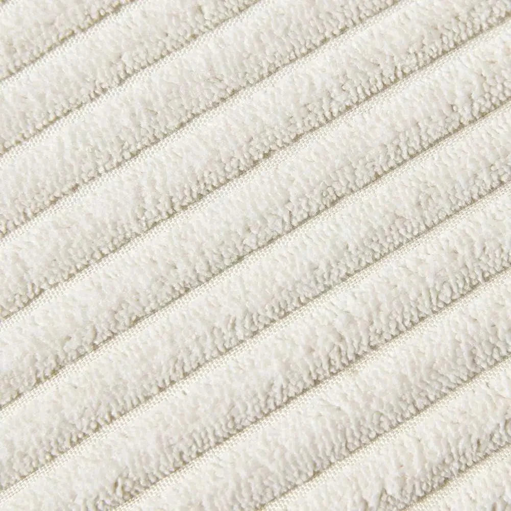 Capa de Almofada Listrada em Veludo Cotelê para Decoração Lenogue
