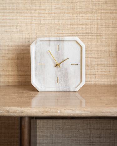 Clock Pablia Marble - Things I Like Things I Love