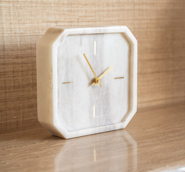 Clock Pablia Marble - Things I Like Things I Love