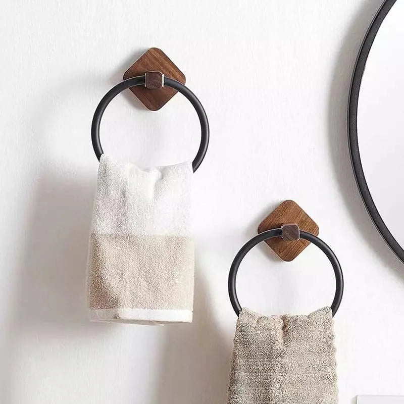 Conjunto de Suporte para Banheiro com Porta Toalha Lenogue