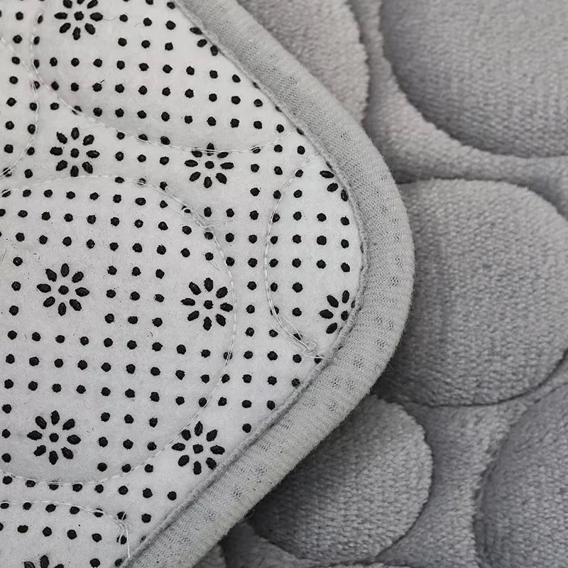 Conjunto de Tapetes Antiderrapantes 3 Peças para Banheiro Absorvente Lenogue