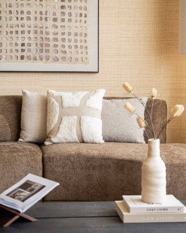Cushion Luzan Cream Sand - Things I Like Things I Love