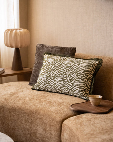Cushion Tigra Green - Things I Like Things I Love