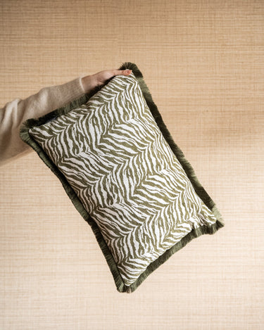 Cushion Tigra Green - Things I Like Things I Love