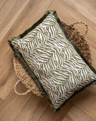 Cushion Tigra Green - Things I Like Things I Love