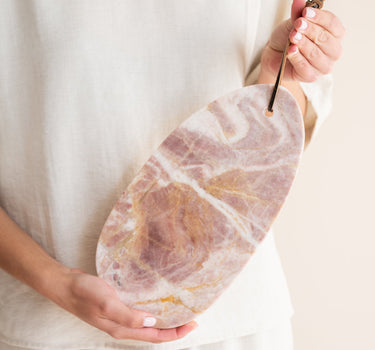 Cutting Board Marble Pink - Things I Like Things I Love