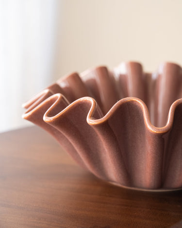 Deco Schaal Golvend Dusty Rose - Things I Like Things I Love