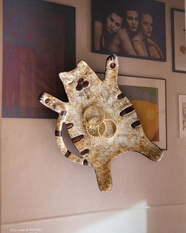 Deco Schaal Kat Bruin - Things I Like Things I Love
