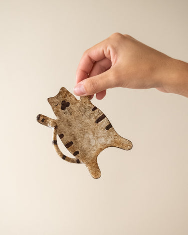 Deco Schaal Kat Bruin - Things I Like Things I Love