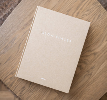 Deco / Storage Book Slow Spaces Linen - Things I Like Things I Love