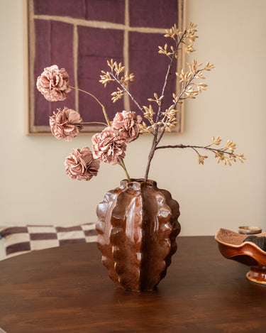 Deco Vaas Arefu Bruin - Things I Like Things I Love