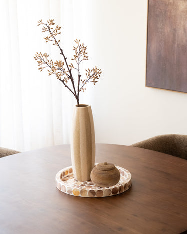Deco Vaas Vertice Gestreept - Things I Like Things I Love