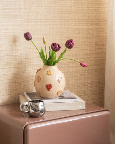 Deco Vase Cosmic Symbols - Things I Like Things I Love
