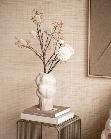 Deco Vase Organic Beige - Things I Like Things I Love