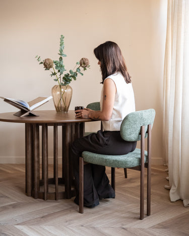 Dining Chair Nami Olive Green - Things I Like Things I Love