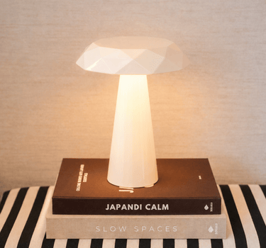 Draadloze Tafellamp Blocco Beige - Things I Like Things I Love