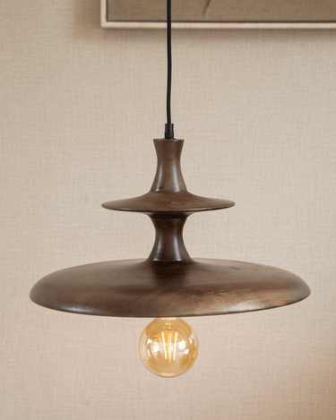 Dutchbone - Pendant Lamp Cath Walnut - Things I Like Things I Love