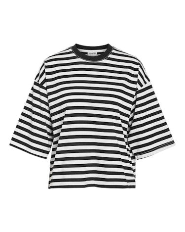 Ember Stripe Sweat Black Cloud Dancer - Things I Like Things I Love