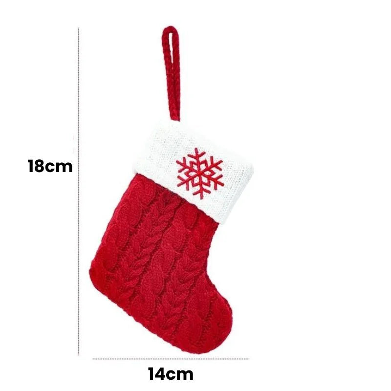 Enfeite Meias de Natal Letras do Alfabeto Lenogue