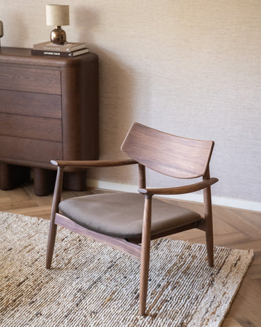 Fauteuil Bask Walnoot - Things I Like Things I Love