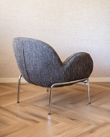 Fauteuil Zomba Bruin Chroom - Things I Like Things I Love