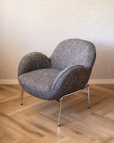 Fauteuil Zomba Bruin Chroom - Things I Like Things I Love