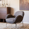 Fauteuil Zomba Bruin Chroom - Things I Like Things I Love