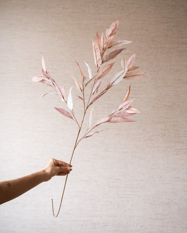 Faux Flower Eucalyptus Dusty Pink - Things I Like Things I Love