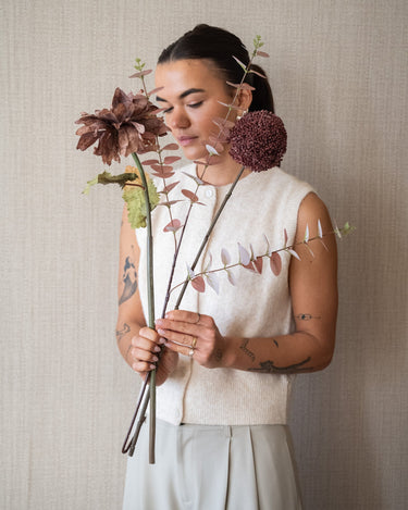 Faux Flower Eucalyptus Rosewood - Things I Like Things I Love