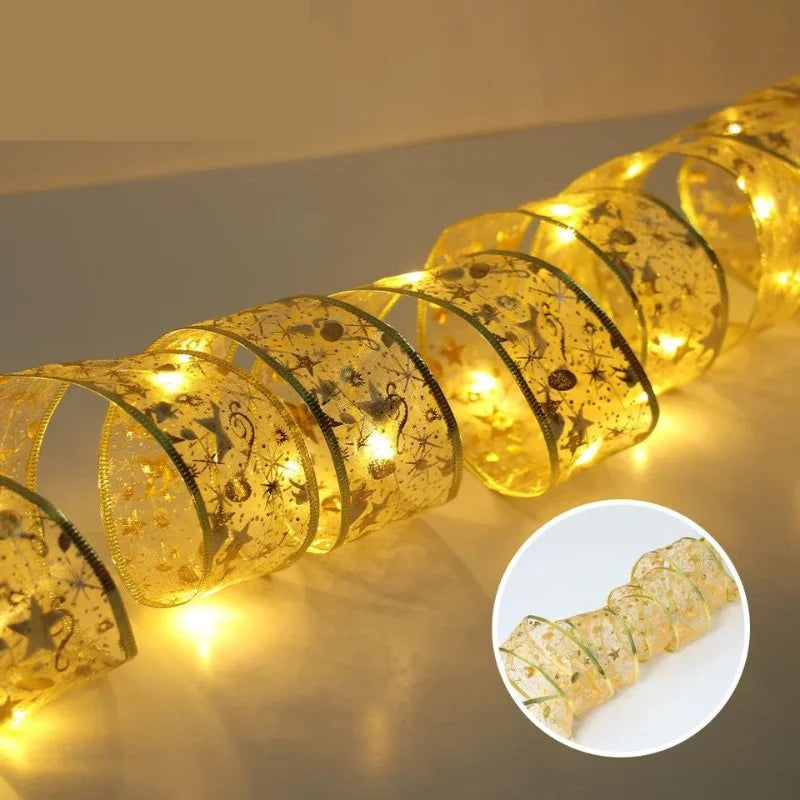 Fita Led Decorativa para árvore de Natal com Iluminação Lenogue