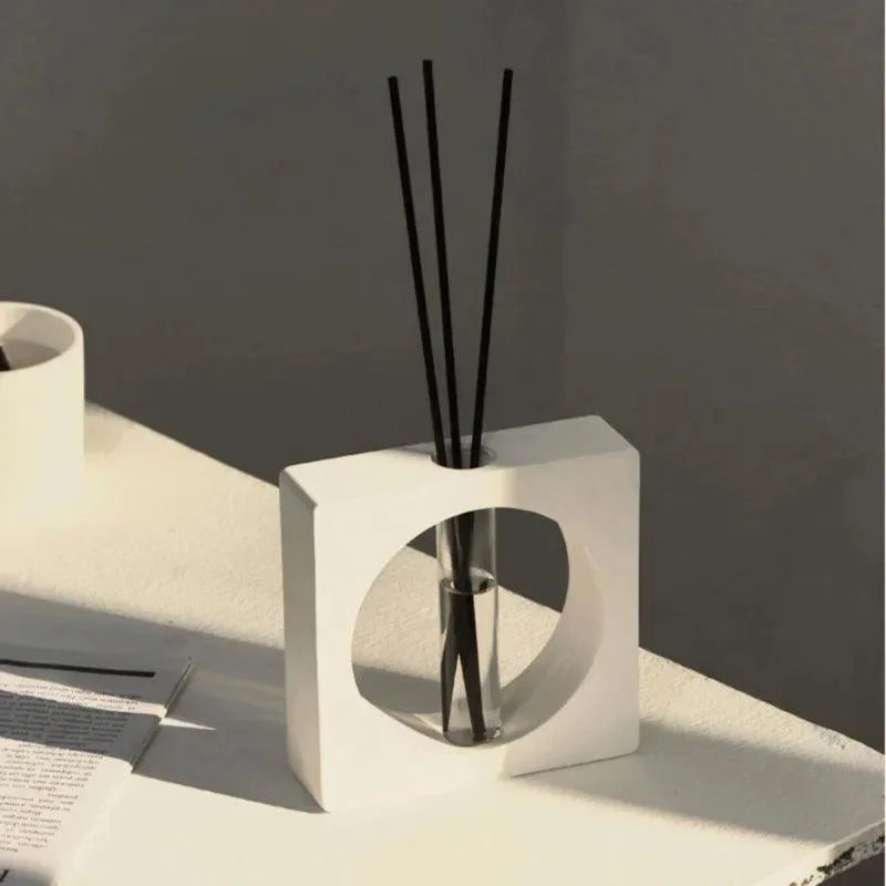 Frasco Difusor Aromas Geométrico Resina para óleos Essenciais Lenogue