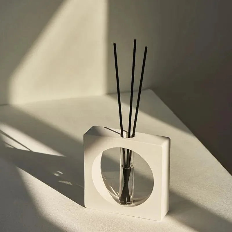 Frasco Difusor Aromas Geométrico Resina para óleos Essenciais Lenogue