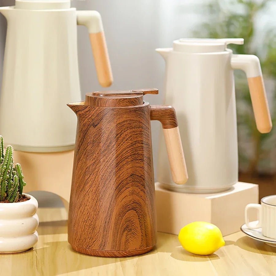 Garrafa Térmica para Café com Revestimento Duplo Isolado Lenogue