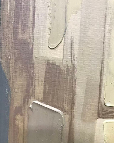 Groot Handgeschilderd Schilderij Dune - Things I Like Things I Love