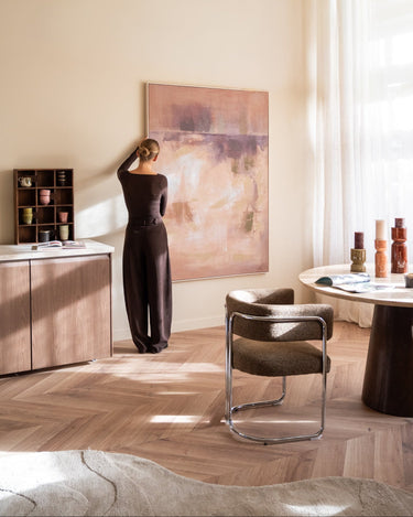 Groot Schilderij Ana Bruin - Things I Like Things I Love