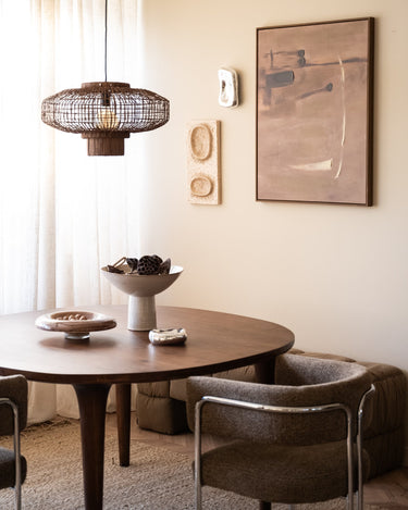 Grote Schaal op Voet Vasco Keramiek Beige - Things I Like Things I Love
