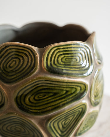 Handgemaakte Bloempot / Keukengereihouder Asta Groen - Things I Like Things I Love