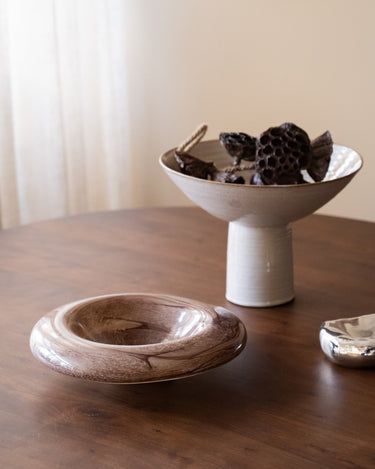 Handgemaakte Deco Schaal Jade Glas - Things I Like Things I Love