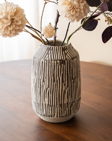 Handgemaakte Deco Vaas Maro Bruin - Things I Like Things I Love