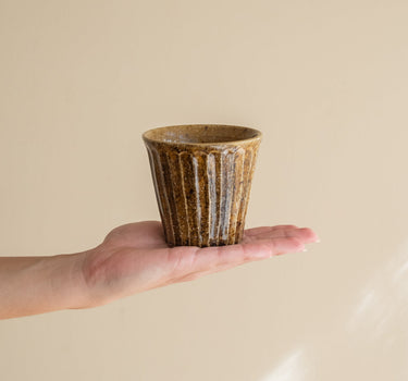 Handgemaakte Japanse Mok Mino Geel - Things I Like Things I Love
