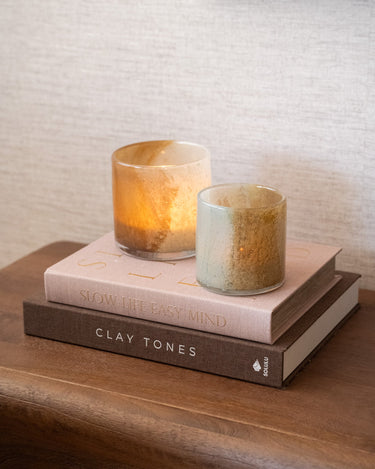 Handgemaakte Waxinelichthouder Tauraco Glas - Things I Like Things I Love