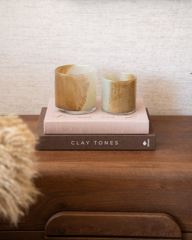 Handgemaakte Waxinelichthouder Tauraco Glas - Things I Like Things I Love