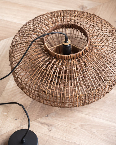 Handgevlochten Hanglamp Paldor Rotan - Things I Like Things I Love