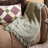 Handgeweven Plaid Mule Groen - Things I Like Things I Love