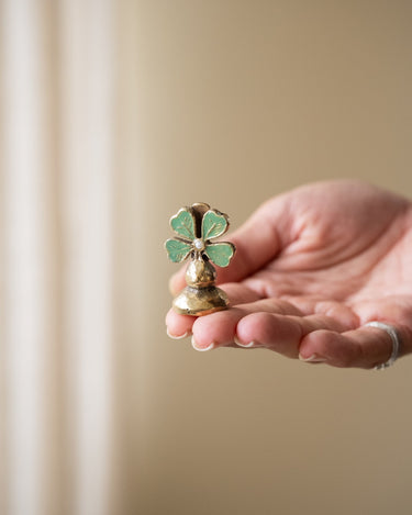 Handmade Card Holder Lucky Clover - Things I Like Things I Love