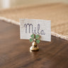 Handmade Card Holder Lucky Clover - Things I Like Things I Love