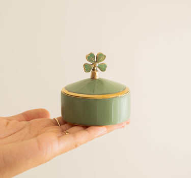 Handmade Circus Box Lucky Clover - Things I Like Things I Love