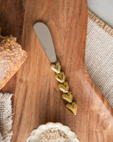 Handmade Holly Heart Butter Knife - Things I Like Things I Love