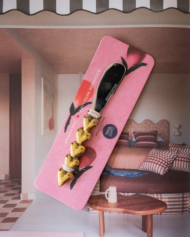 Handmade Holly Heart Butter Knife - Things I Like Things I Love
